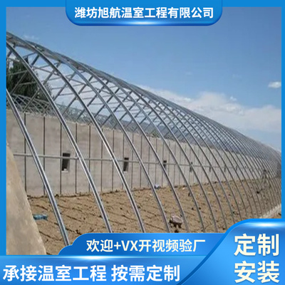蔬菜钢管镀塑温室大棚 工厂专业预算 施工队随时可建设