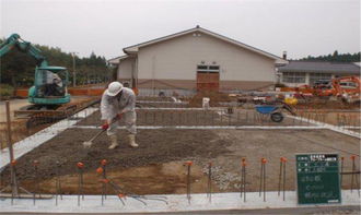 日本钢结构老年住宅建筑施工建造全过程