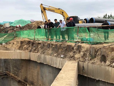 西部热源替换工程进入冲刺阶段李鲁赴施工现场调研